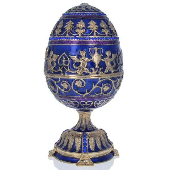 1912 Tsarevich Royal Imperial Easter Egg 5.5 Inches {4}