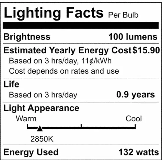 24-ft 132w 120v Incandescent String Light - Includes 12-S14 bulbs Warm White {2}