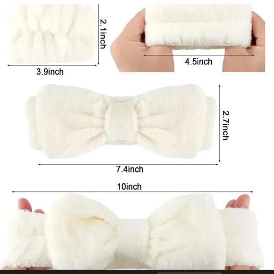 3pcs/set Face Wash Wristband PURPLE {3}