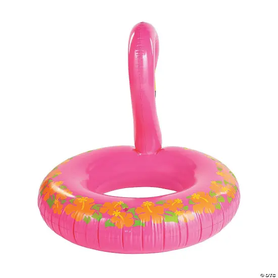 Jumbo Inflatable Flamingo Pool Float {2}