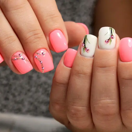 2000 Pieces Pink Flatback Rhinestones Bulk for Crafting 6 Sizes Round Crystal Nail Rhinestones Bedazzling Nail Gems with Tweezer Picking Pen for Nail Art Makeup Clothes Shoes DIY {5}