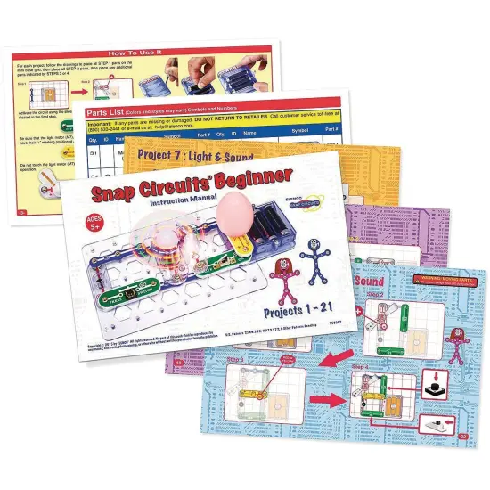 Snap Circuits&reg; For Beginners STEM Activities Science Kit {5}
