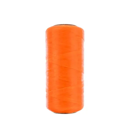 Gudebrod 70lb. 5-Ply Artificial Sinew Thread, 150yd. | Made in USA Neon Orange {2}