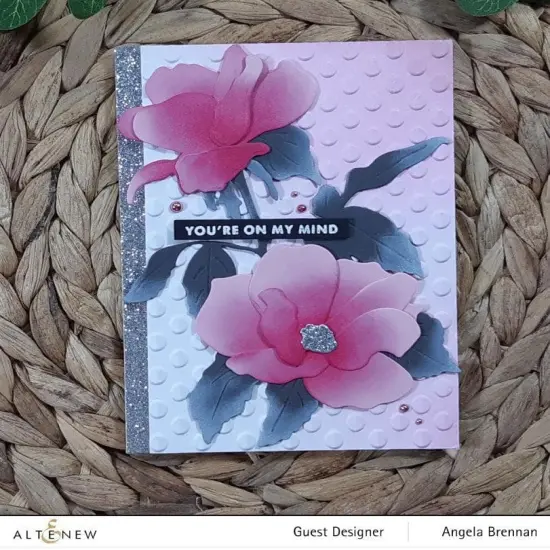 Playful Circles 3D Embossing Folder {6}