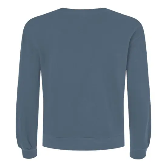 Women's Eco&reg; Washed Terry Throwback Pullover Wash Den New {2}