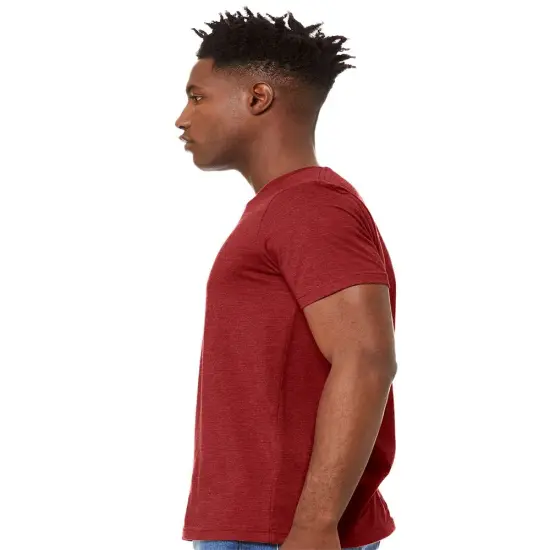 BELLA + CANVAS - CVC Jersey Short Sleeve Crewneck T-Shirt Heather Clay {5}