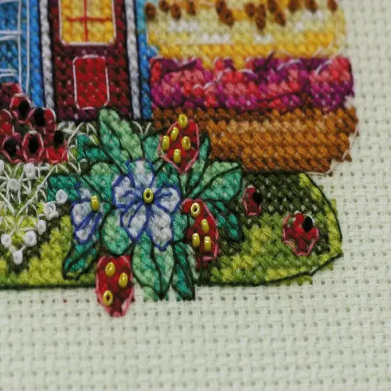 Cross-stitch kit Sweet morning {5}
