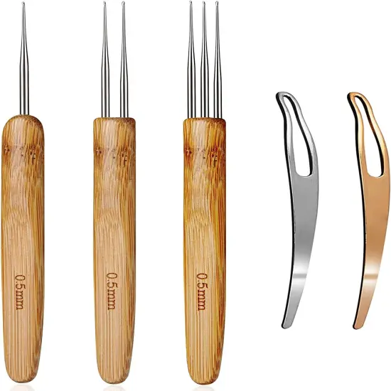 Dreadlock Crochet Hook for Hair, Loc Needle for Dreads, Dreadlocks Crochet Needle, Interlocking Tool for Locs, Braid Craft(0.75Mm) {1}