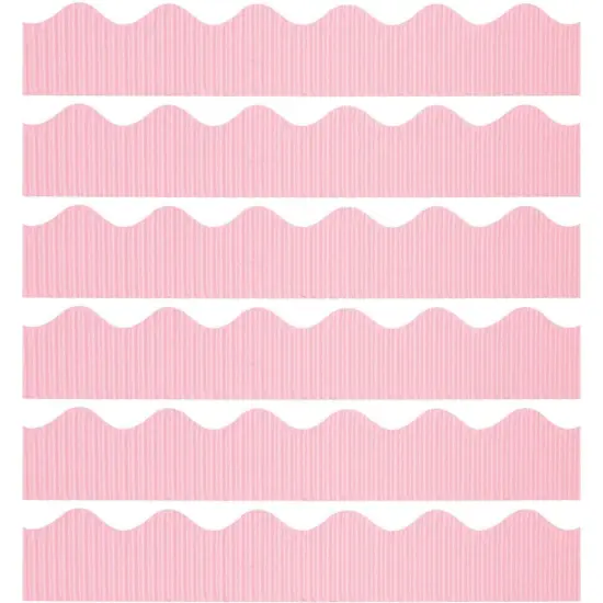 Decorative Border, Pink, 2-1/4" x 50', 6 Rolls {1}