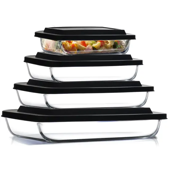 Eatex Baking Lasagna Pans Set with lid {1}