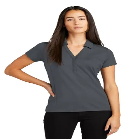 OGIO&reg; Ladies Framework Polo Diesel Grey {4}
