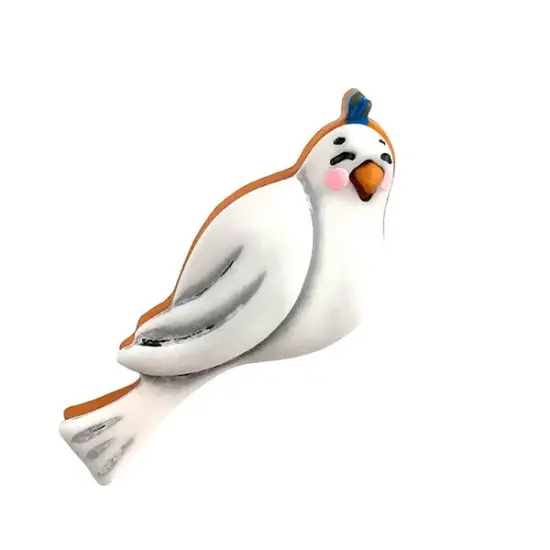 Buttons Galore and More 3D Bulk Buttons - Dove - 25 Buttons {1}