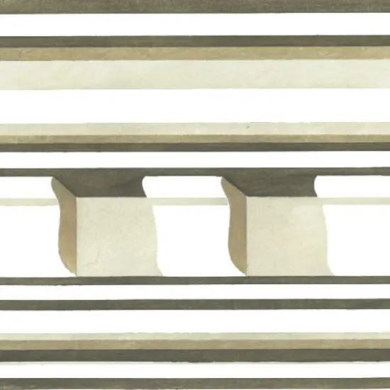 Molding Wall Stencil | 2367 by Designer Stencils | Pattern Stencils | Reusable Stencils for Painting | Safe & Reusable Template for Wall Decor | Try This Stencil Instead of a Wallpaper | Easy to Use & Clean Art Stencil Pattern {2}