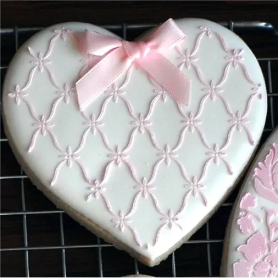 Lattice Cake Stencil | C239 by Designer Stencils | Cake Decorating Tools | {2}