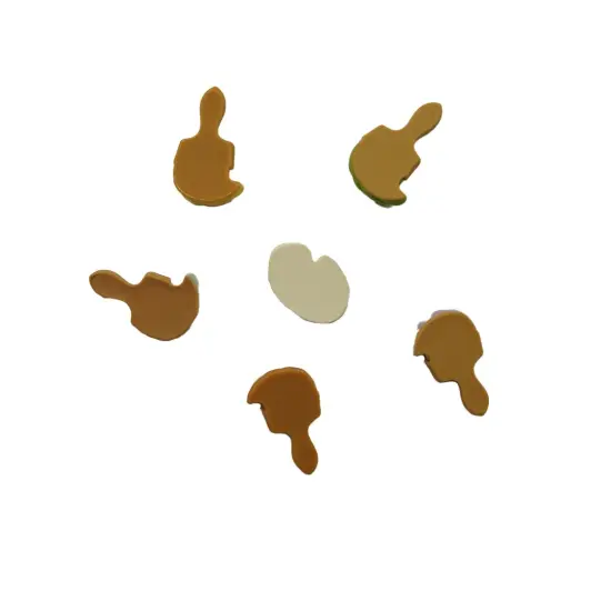 Buttons Galore Flatback Embellishments for Crafts - Artist - 18 Pieces {2}