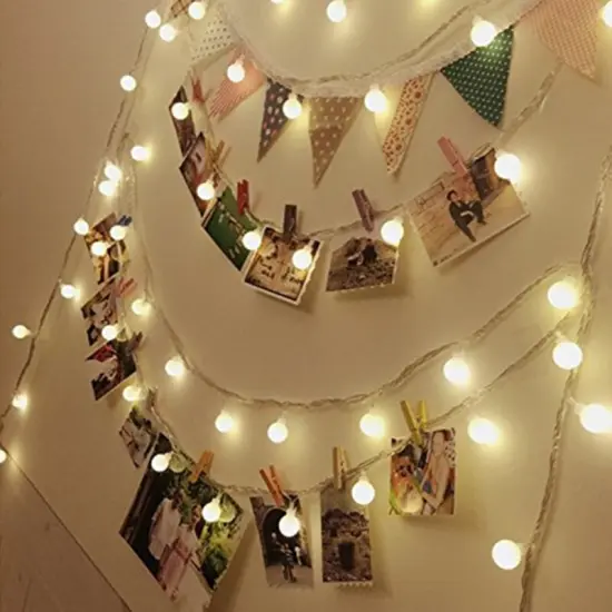 Perfect Holiday 50 LED String Light Bulb With Connector Multicolor {2}