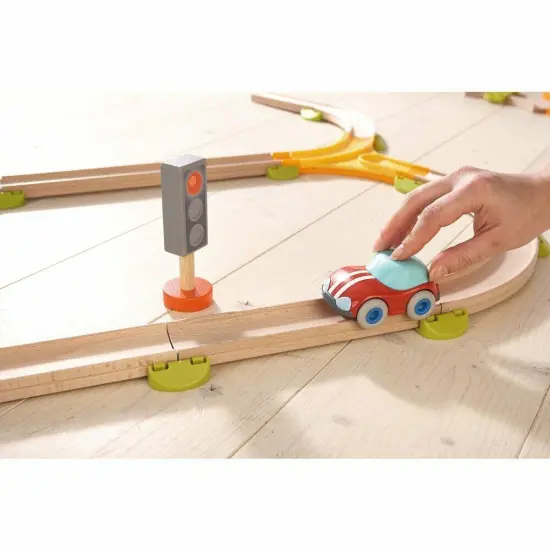HABA Kullerbu Red Speedster Car with Momentum Motor for Use with or without Kullerbu Track Ages 2+ Multicolor {3}