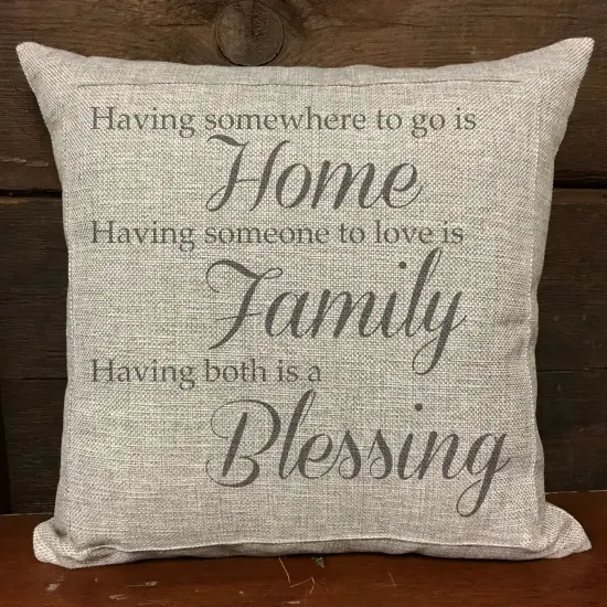 Home, Family, Blessing Embossing 12 x 12 Stencil | FS089 by Designer Stencils | Word & Phrase Stencils | Reusable Stencils for Painting on Wood, Wall, Tile, Canvas, Paper, Fabric, Furniture, Floor | Reusable Stencil for Home Makeover {3}