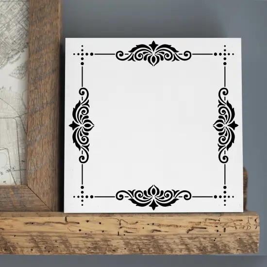 Furniture Details Embossing 12 x 12 Stencil Set | FS090 by Designer Stencils | Pattern Stencils | Reusable Easy to Clean {4}