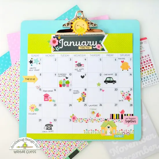 Rainbow Day To Day 2023 Assortment Pack - Doodlebug {3}