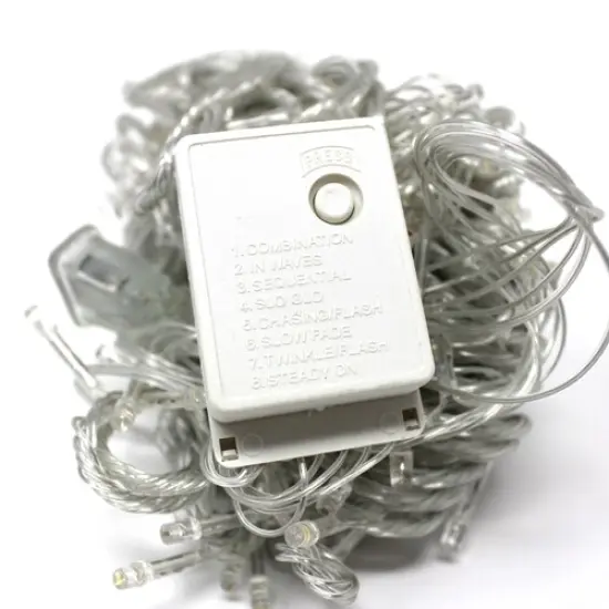 Perfect Holiday 200 LED String Light With Connector Yellow {4}