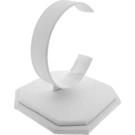 6 White Leather Watch Display Stands Showcase Displays {2}