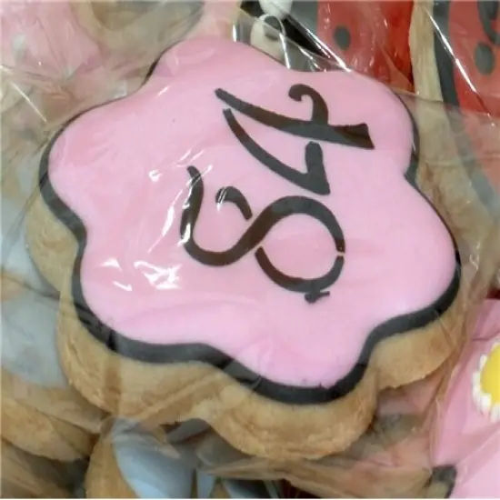 2.25-Inch Contemporary Numbers Cake Stencils | C140 by Designer Stencils | Cake Decorating Tools | Baking Stencils for Royal Icing, Airbrush, Dusting Powder | Reusable Plastic Food Grade Stencil for Cakes | Easy to Use & Clean Cake Stencil {2}