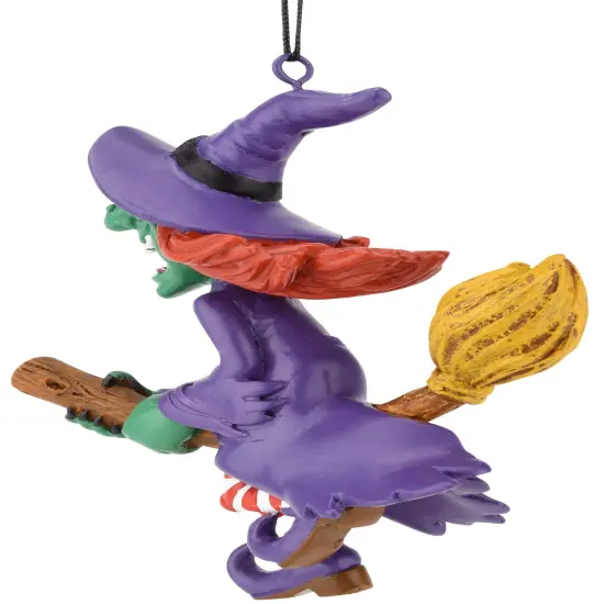 Tree Buddees Flying Witch Halloween Ornament {5}