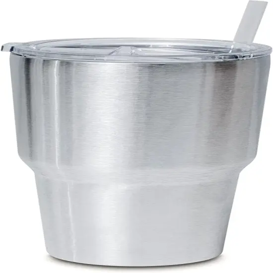 Makerflo 30 oz Stainless Steel Destash Tumbler Pack of 25 with Lid & Straw | Craft-Ready for DIY Gifts & Personalization (Epoxy, UV DTF, Vinyl, and Laser Engraving) - Not for Sublimation {1}