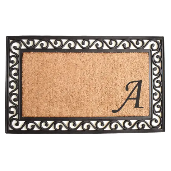 Versailles Monogram Doormat {2}