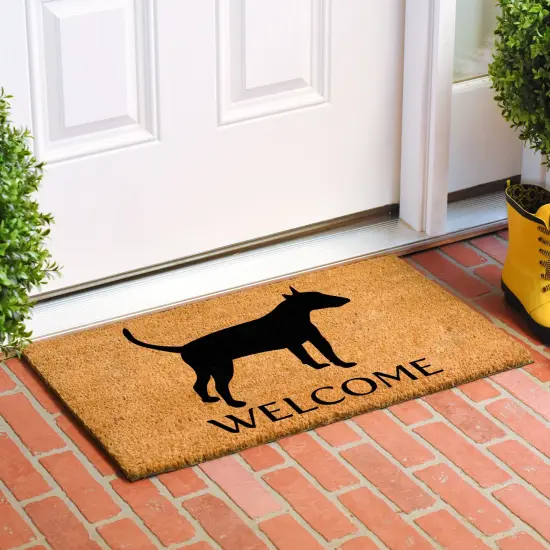 Bull Terrier Doormat {3}