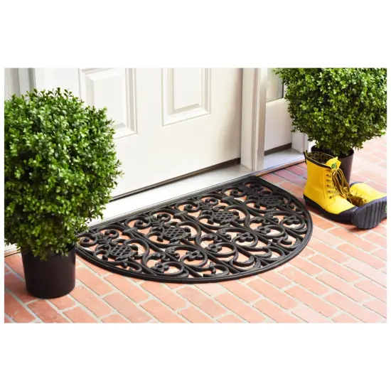Pineapple Bay Rubber Doormat {2}