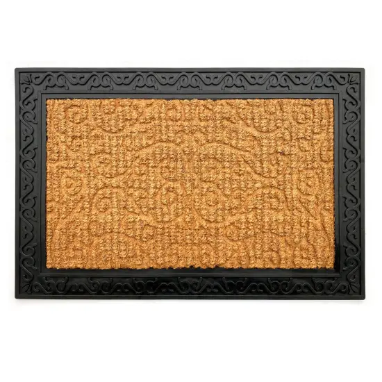 Brawny Life Scroll Doormat {1}