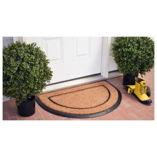 The General Half-Circle Doormat {2}