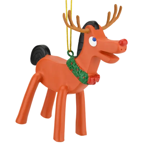 Reindeer Pokey Christmas Ornament Limited Edition {1}