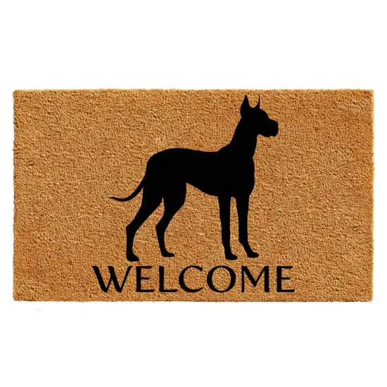 Great Dane Doormat {1}