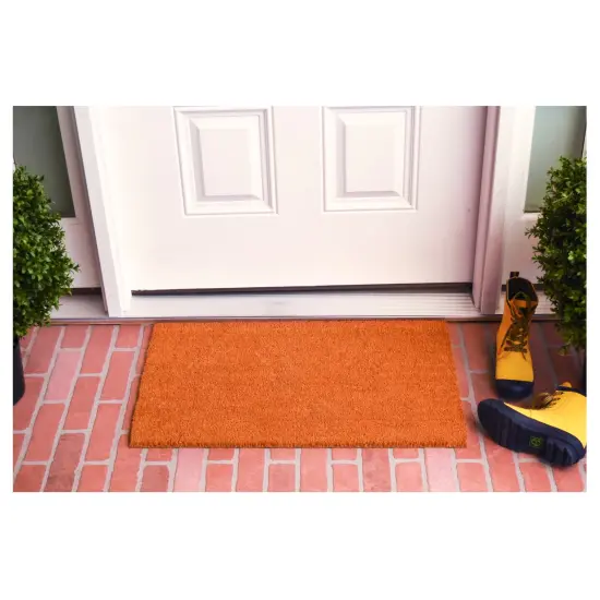 Collins Orange Pastel Doormat {3}