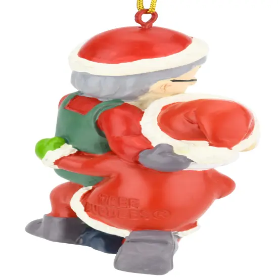 I Do! Santa Proposing Resin Christmas Ornament {3}