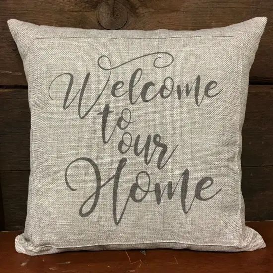 Welcome to Our Home Embossing 12 x 12 Stencil | FS017 by Designer Stencils | Reusable Stencils for Painting | {3}