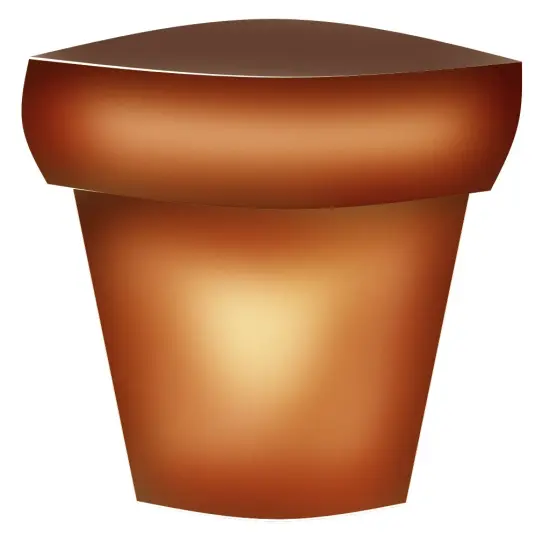 Single Clay Pot Wall Stencil | 1586 by Designer Stencils | Reusable Art Craft Stencils for Painting on Walls, Canvas, Wood | Reusable Plastic Paint Stencil for Home Makeover | Easy to Use & Clean Art Stencil {1}