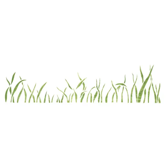 Tall Grass Wall Stencil | 2094 by Designer Stencils | Outdoor Stencils | {1}