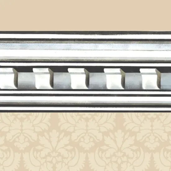 Molding Wall Stencil | 2367 by Designer Stencils | Pattern Stencils | Reusable Stencils for Painting | Safe & Reusable Template for Wall Decor | Try This Stencil Instead of a Wallpaper | Easy to Use & Clean Art Stencil Pattern {3}