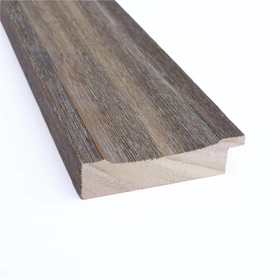 Beveled Wood Bathroom Wall Mirror, Country Barnwood Frame {2}