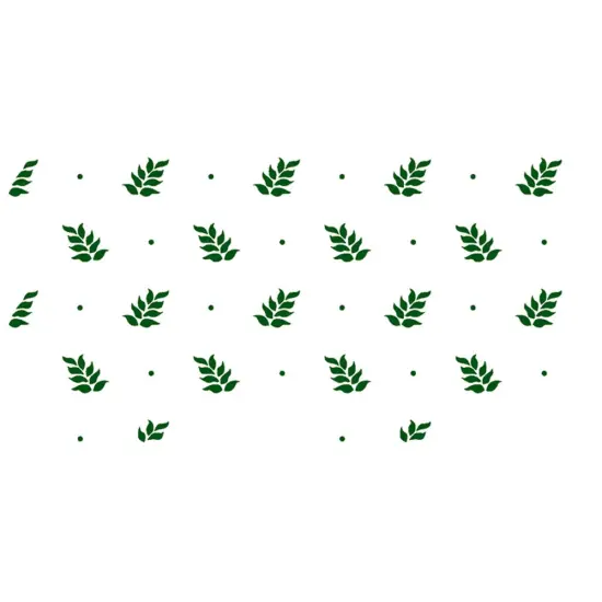 Fern Wallpaper Wall Stencil | 1132 by Designer Stencils | Floral Stencils | Reusable Art Craft Stencils for Painting on Walls, Canvas, Wood | Reusable Plastic Paint Stencil for Home Makeover | Easy to Use & Clean Art Stencil {1}