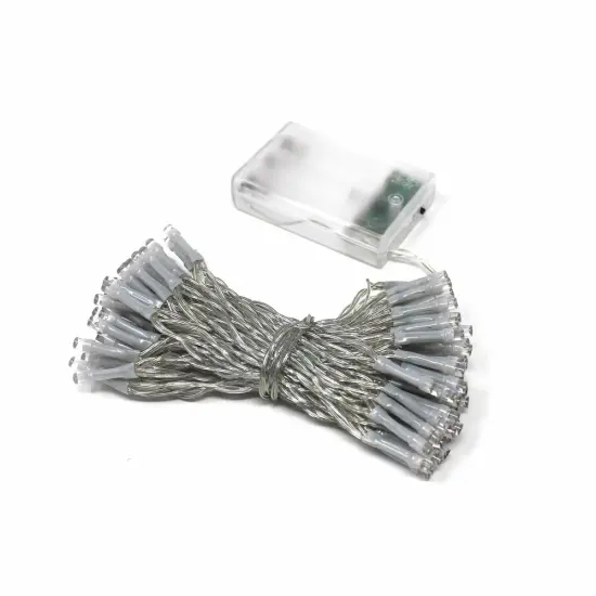 Perfect Holiday 100 LED String Light Battery Operated Warm white {5}