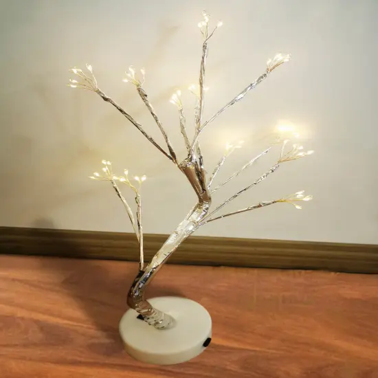 Perfect Holiday 60LED Tree Lights, Battery Operated - Warm White {5}