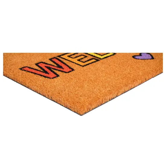 Pastel Welcome Doormat {2}