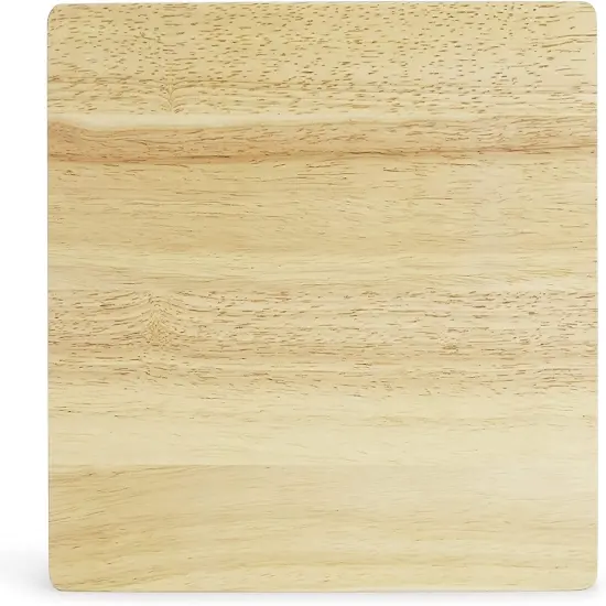 Makerflo Cutting Board Made with Durable Wood and Individually Bubble Wrapped, Craft-Ready for DIY Gifts & Personalization - Laser Engraving, Epoxy, UV DTF, Vinyl Rubber Wood {2}