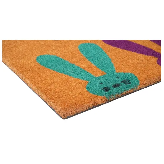 106621729 Easter Bunnies Doormat {3}
