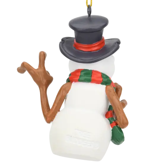 Evil Snowman Halloween Horror Christmas Ornaments {4}